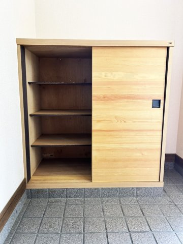 田中ハイツの玄関