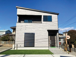 【外観】 | 甲斐市竜王 新築戸建 1号棟 南東角地 甲斐市役所徒歩3分 | 甲斐市竜王 新築戸建 1号棟 敷地面積172.36ｍ2 オール電化