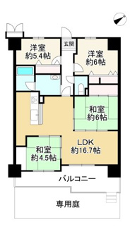 【間取り】 | レックスガーデン守山弐番館