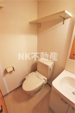 【トイレ】 | ディナスティ東大阪センターフィールド（長田賃貸） | コンパクトで使いやすいトイレです