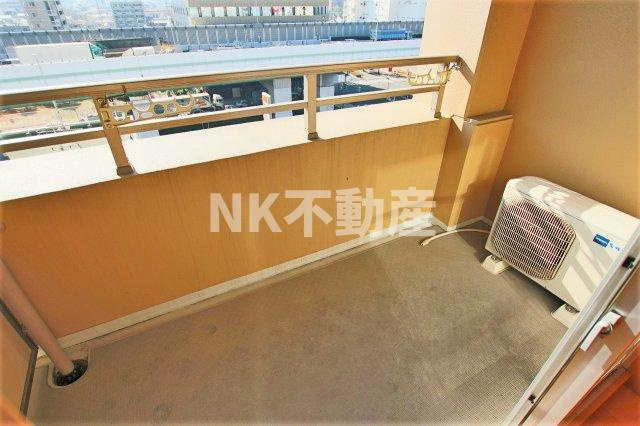 【バルコニー】 | ディナスティ東大阪センターフィールド（長田賃貸） | 広々としたバルコニーです