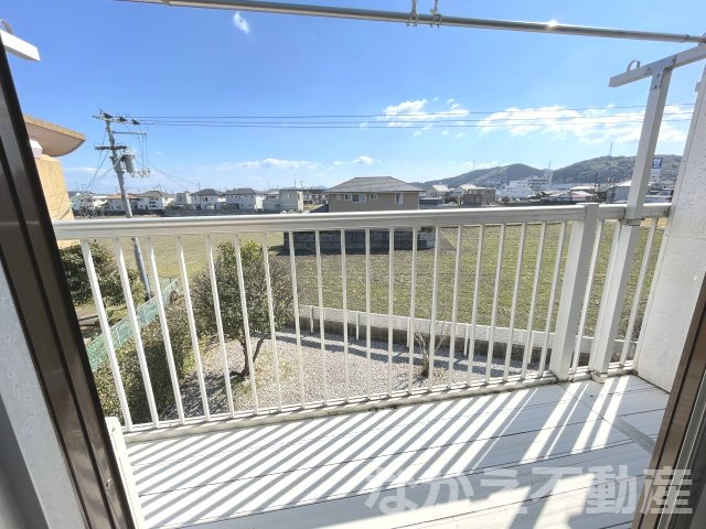 【バルコニー】 | 広々としたバルコニーです