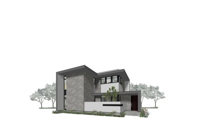 N-STAGE春日井市柏井町４丁目Ｂ区画の外観パース|参考外観パースです。