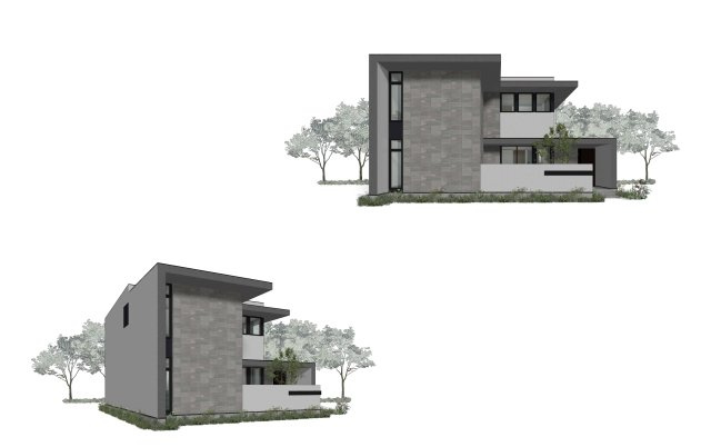 N-STAGE春日井市柏井町４丁目Ｂ区画の外観パース|参考外観パースです。