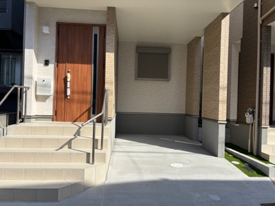 【駐車場】 | 神戸市垂水区霞ケ丘4丁目　新築戸建1号棟　仲介手数料無料！ | 駐車場です