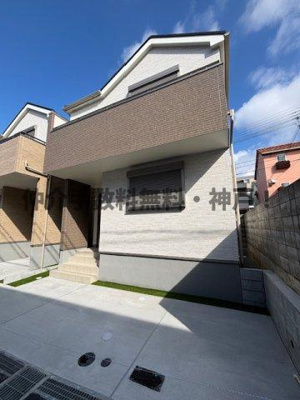 【外観】 | 神戸市垂水区霞ケ丘4丁目　新築戸建2号棟　仲介手数料無料！ | きれいな外観です