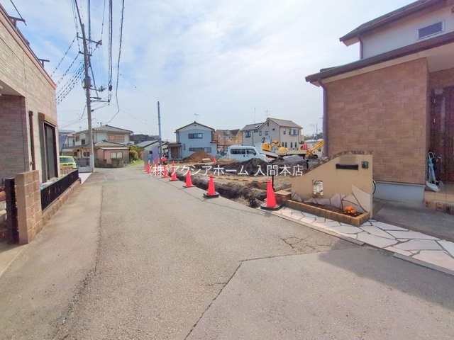 入間市小谷田1丁目・全8区画　建築条件なし土地　7区画の前面道路含む現地写真|現地写真（2025年4月17日撮影）