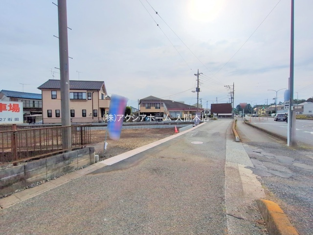 入間市小谷田1丁目・全8区画　建築条件なし土地　7区画の前面道路含む現地写真|現地写真（2025年6月13日撮影）