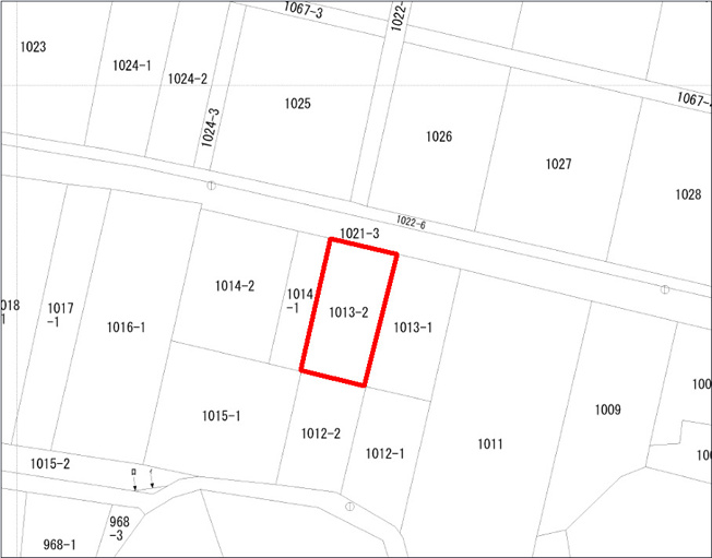 【土地図】 | 焼津市惣右衛門　60.25坪
