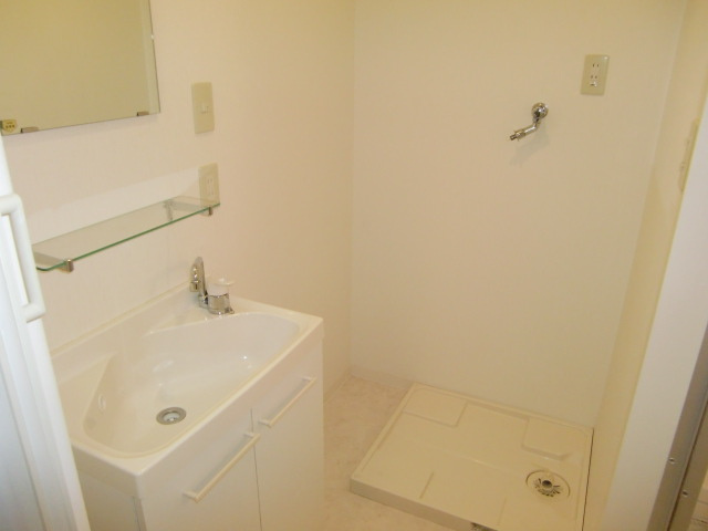 アルファ六甲の洗面所