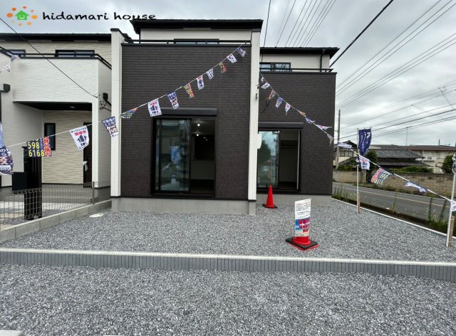 北本市東間3期　新築戸建　グラファーレ03の外観|現地写真