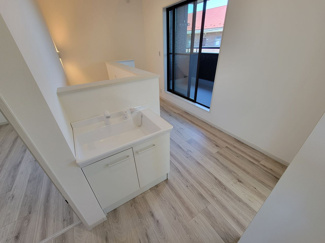 【その他】 | 甲斐市竜王 新築オール電化住宅 南道路 敷地88坪 駅歩15 | 2階ホールにも洗面台あり