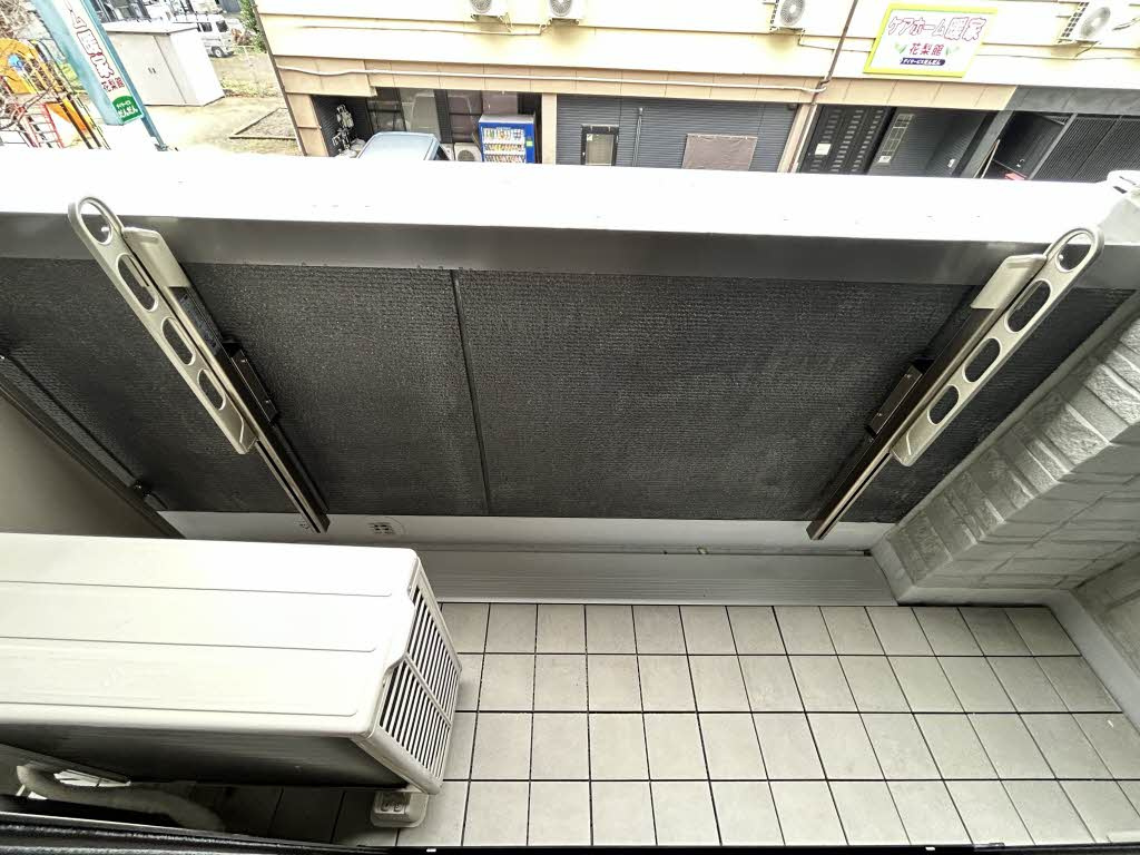 Ｐａｒａｄｉｓｏ熊本駅前のバルコニー