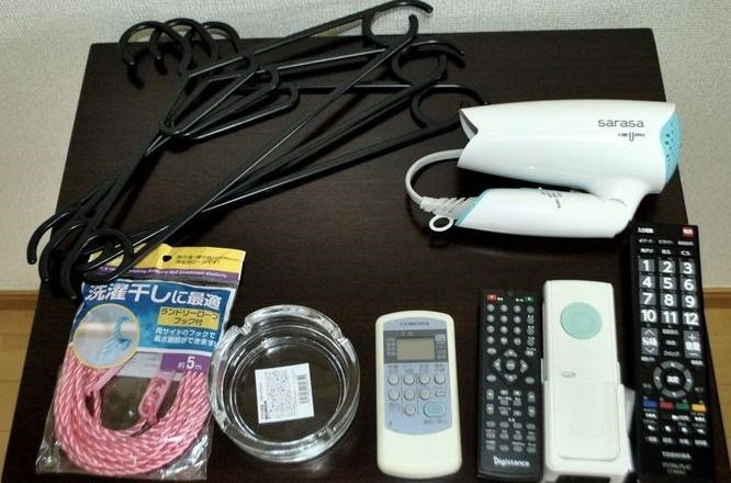 備え付け備品 