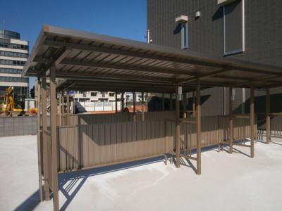 【その他共用部分】 | グレイスコートB棟 | 駐輪場