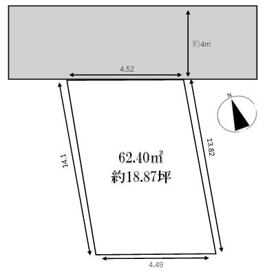 【土地図】 | 東大阪市大蓮東5丁目 | 現況更地♪建築条件無しですのでお好きな工務店やハウスメーカーにて建築が可能です♪
新築セット販売も可能ですので詳細お問合せ下さい♪
