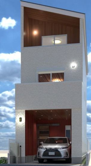 【外観パース】 | 東大阪市大蓮東5丁目