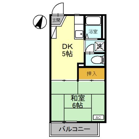 ジュネスヨシカワの間取り
