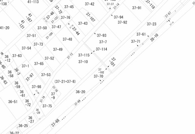 【地図】 | 那須塩原市錦町　古屋付き土地
