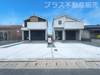 【外観】 | 現地写真。プラス不動産販売なら、現場の全ての棟をまとめてご見学頂けます。