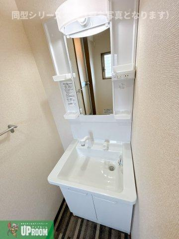 シングルの独立洗面台