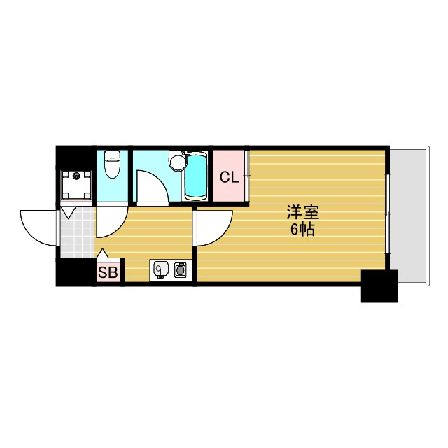 コート西中島の間取り