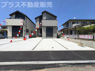 【外観】 | 現地写真。プラス不動産販売なら、現場の全ての棟をまとめてご見学頂けます。