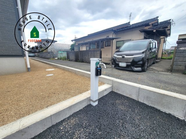 熊本市南区野田2丁目第1-3棟（1号棟）のバルコニー|将来的にウッドデッキなど施工して、素敵なバルコニースペースを活用できます。