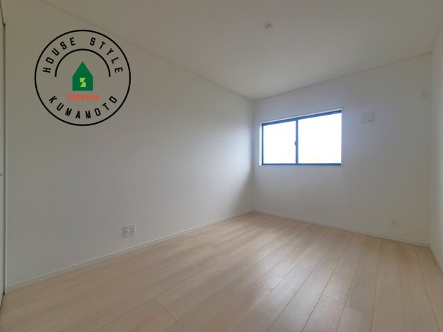 熊本市南区野田2丁目第1-3棟（1号棟）の洋室|各部屋収納を備えており過ごしやすいお家です！