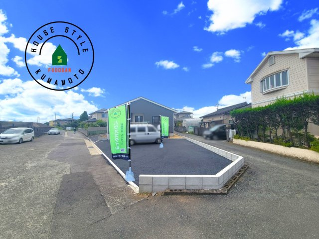 熊本市南区野田2丁目第1-3棟（1号棟）の前面道路含む現地写真|見学の時間などお気軽にお問い合わせ下さい。