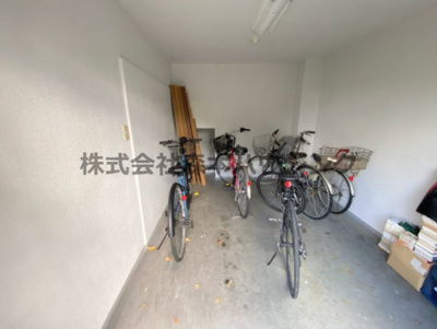 【その他共用部分】 | 　SENSE　SNT | 駐輪場です