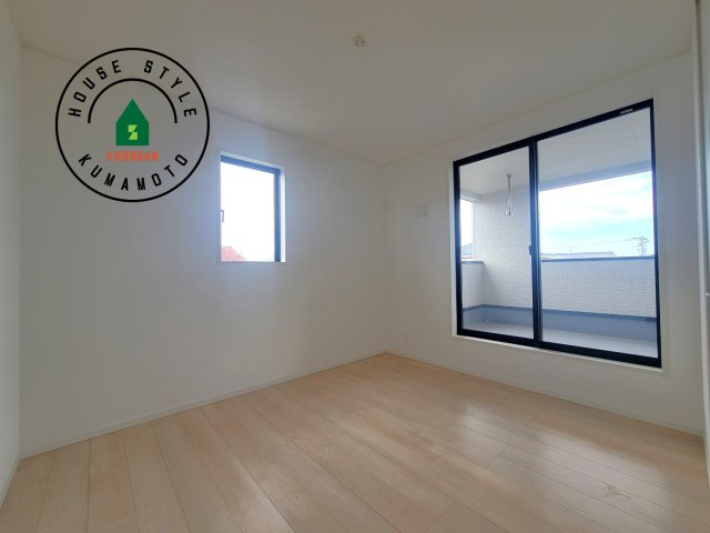 熊本市南区野田2丁目第1-3棟（2号棟）の洋室|各部屋収納を備えており過ごしやすいお家です！