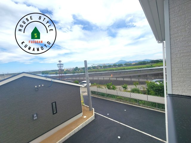 熊本市南区野田2丁目第1-3棟（2号棟）の展望|眺望や窓からの景色が良いと、家で過ごす時間も快適です。