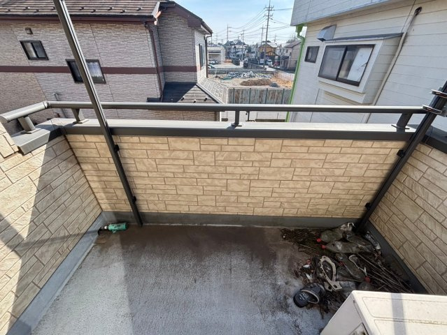 野田市谷津　中古戸建のバルコニー