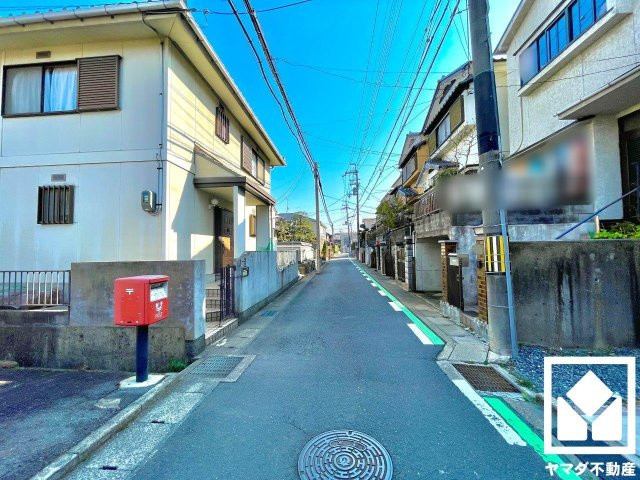 久御山町市田珠城の前面道路含む現地写真