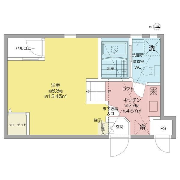 ノヴェル千代田の間取り