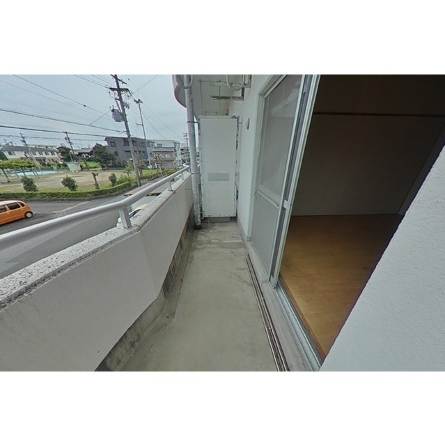 パークサイド蝉丸のバルコニー