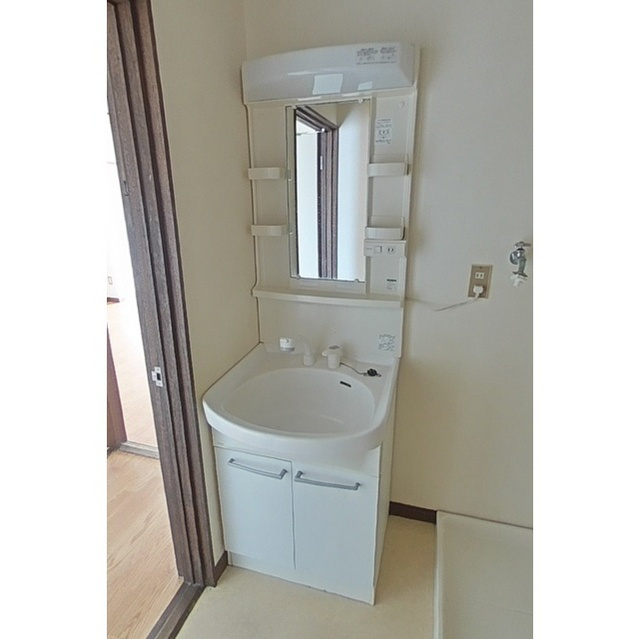 パークサイド蝉丸の洗面所|洗髪洗面化粧台