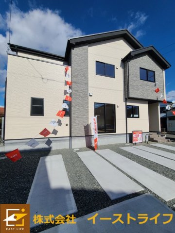 【新築戸建】　いわき市小名浜2期　限定1棟の外観|完成しました！いつでもご案内いたします！