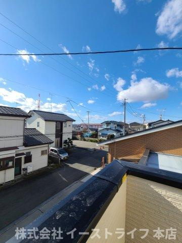 【新築戸建】　いわき市小名浜2期　限定1棟の展望|バルコニーからの眺望です