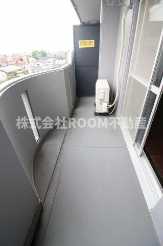 プリンセスマンションのバルコニー