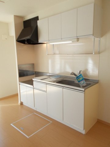 アルドールＮのキッチン|コンパクトなキッチンで掃除もラクラク