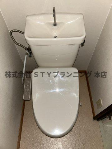 仲介手数料０円！ガーデンハイツAのトイレ