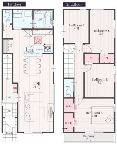 Terrechez南区観音町2期　全3棟　新築戸建