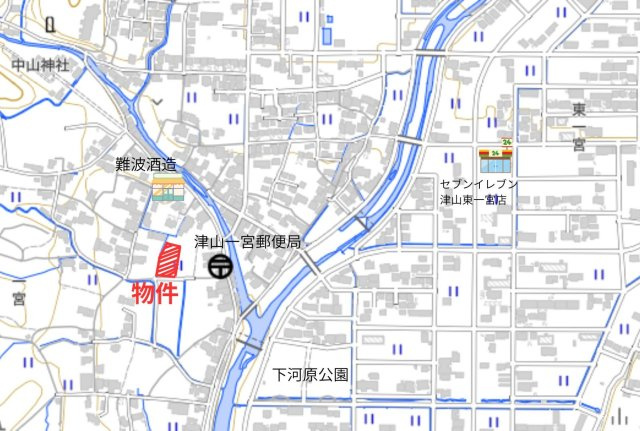 津山市一宮　売地376坪