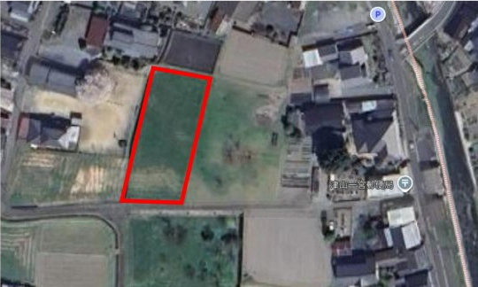 津山市一宮　売地376坪の地図