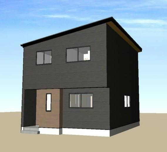 フォレクス皆春7　A棟の外観|※外観パースはイメージです。