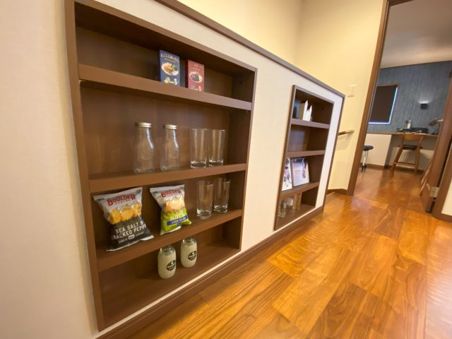 天童市一日町 建売住宅の内装|2階飾り棚