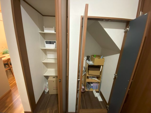 天童市一日町 建売住宅の収納|階段下収納