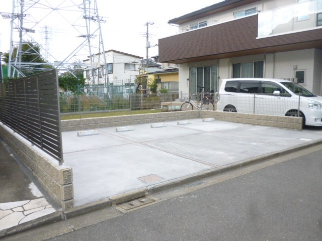 Laule’aの駐車場
